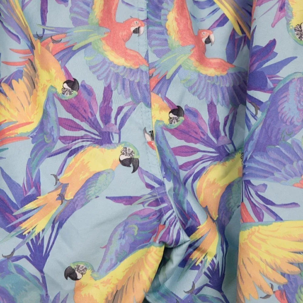 St. John's Bay parrot swim trunks-XL